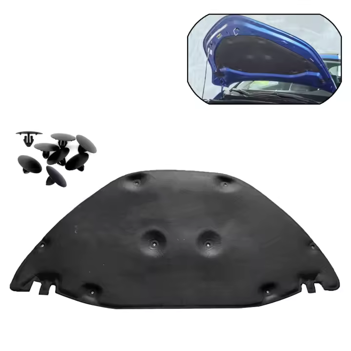 Almohadilla De Aislamiento Para Motor De Maletero Delantero Para Toyota C-HR 2018-2022 Tapete De Aislamiento Térmico Y Sonoro De Algodón Para Capó - 1