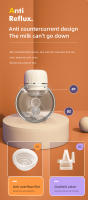 Extractor de leche eléctrico portátil, manos libres, silencioso, todo en uno, 1 pieza - details 6