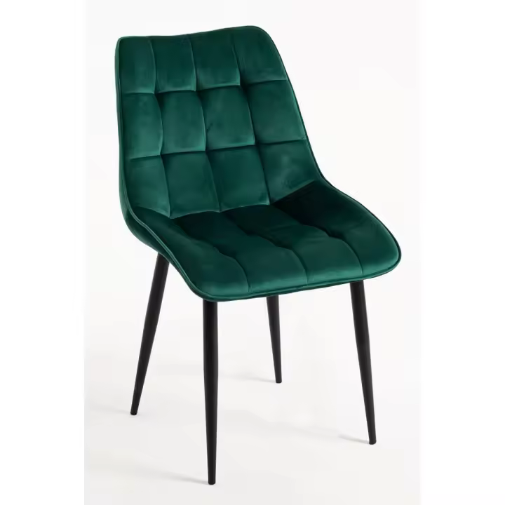 Silla Cade Terciopelo - Verde - 1