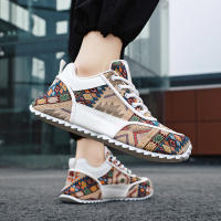 Zapatos Casual Para Hombre Mocasines Plataforma Con Diamantes Estilo Rock Punk Comodidad Transpirables Antideslizantes Talla True - details 8
