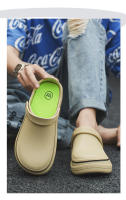 Sandalias Para Hombre Impermeables Antideslizantes Y Resistente Al Aceite Zapatos De Cocina Cómodos Clogs Para Jardín Adecuados Para Trabajar Al Aire Libre Pesca - details 4