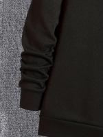Sudadera De Deporte Casual Para Hombre Con Capucha Y Estampado De Chicago USA Suéter De Poliéster Cálido Y Cómodo Para Otoño E Invierno - details 5