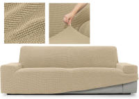 Almeritex Modelo Neuvo Funda superelástica 8 Colores, Para sofá , Silla,Chaise Longue Brazo Largo, y Orejero ,Transpirable, cómoda y Duradera, fácil de Instalar, Dimensiones - details 25