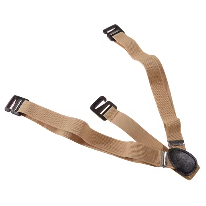 Suspensión Para Hombres 2.5cm Ancho Con 3 Gancho Creativo Ajustable Moda Pantalones Casuales Suspenders De Poliéster - 1