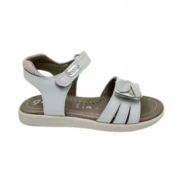 Sandalias marca Garvalin para infantil en color blanco - 1