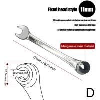 Llave De Eje Doble 8mm-19mm Herramienta Multifuncional De Acero Cromo Vanadio Antideslizante Para Aceite Y Reparación De Automóviles - details 16