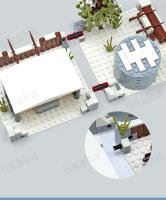 Bloques De Construcción Militar Base De Nieve MOC Para Niños Juguetes De Construcción DIY Compatible Con Bloques Clásicos Para Niños Y Adultos - details 2