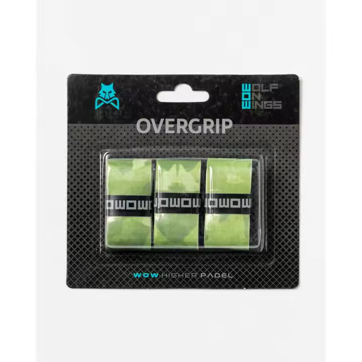 Overgrip Wolf On Wings Camuflaje Verde, 3 Piezas por Paquete - 1