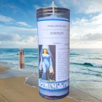 Valmoni Almazen Velón Diosa Iemanja Ritual Aceite Reina del Mar Yemaya Fertilidad - details 0