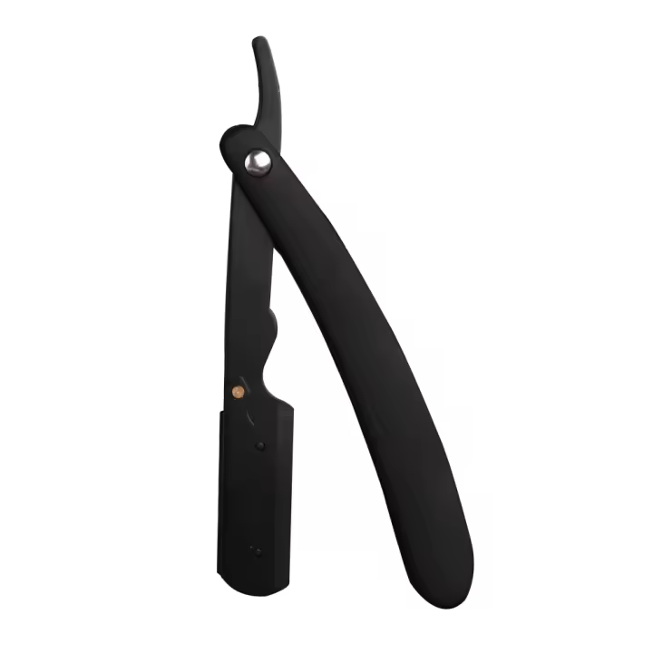 Cuchillo De Barba Manual Para Peluquería Herramienta De Eliminación De Vello Sin Cuchillas Incluidas Para Hombres Accesorios De Peluquería - 1