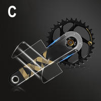 Pegatina Protectora De Carril De Bicicleta De Montaña Universal De Fibra De Carbono Anti-collisión MTB Para Protección - details 7