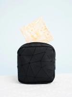 Bolsa Organizadora De Cuero PU Impermeable Para Joyería Bolsa Sanitaria Semanal Portátil Para Mujeres Bolsa De Almacenamiento De Parches Menstruales Al Aire Libre - details 2