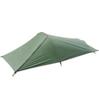 Carpa Ultraligera Para Acampar Individual Resistente Al Agua Con Soporte De Aluminio Aviación Carpa Portátil Para Dormir - details 0