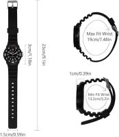 Reloj analógico para niños, Agua resistant to, para enseñar El Tiempo, para niños y niñas, Correa elegant para aprever - details 4