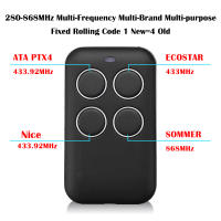 Control Remoto Electrónico De Puerta 280-868mhz 4 EN 1 Duplicador De Códigos Rolling Code Para Abrepuertas Transmisor Multifrecuencia - details 3
