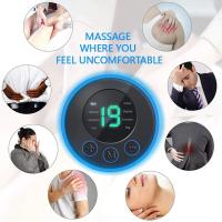 Portable Electric Intelligent Mini Neck Massager Patch for Back and Shoulder Massager With Pad and Remote - details 4