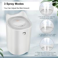 Humidificador de 3L para dormitorio (dura Hasta 20 horas), humidificador de Aire con Luz de noche que cambia de color para oficina en el hogar, 3 Modos de Niebla, 2 Boquillas - details 2