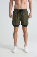 Nuevos Shorts De Verano Para Hombre Doble Capa Gimnasio Deportivo Secado Rápido Entrenamiento 2 En 1 Multibolsillos Pantalones De Correr - details 39