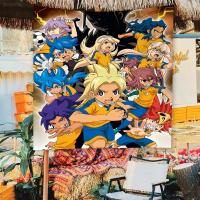 Bandera De Anime Inazuma Eleven Para Decoración De Sala De Estar Dormitorio Estándar De Madera De Bambú Material De Poliéster Tamaño Variado - details 10