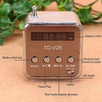 Rechargeable Portable Radio Fm Portable Mini Radio Mini Bluetooth Portable Voice - details 2