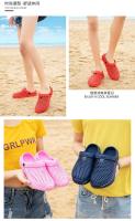 Zapatillas De Taconete Bajo Para Hombre Sandalias De Cierre Inyectado EVA Zapatos De Jardín Y Playa Para Verano Couplet - details 19