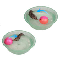 Juguete Interactivo Para Perros Y Gatos Electric Beaver Weasel Rolling Ball Entrenamiento Agilidad Animación Aleatoria Suministros Para Mascotas - details 8