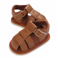 Zapatos Para Bebé Recién Nacidos 0-18M Primera Etapa De Caminar Verano PU Suave Caucho Antideslizante Sandalias Para Niños Y Niñas - details 14