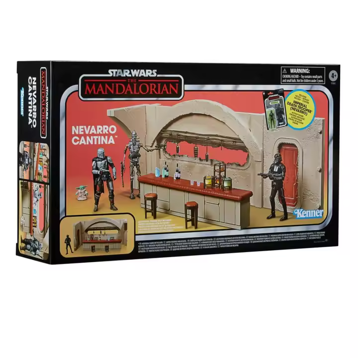 Hasbro STAR WARS THE MANDALORIAN NEVARRO CANTINA KENNER VINTAGE IMPERIAL DEATH TROOPER - 1