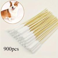 Cepillos De Algodón Cilíndricos En Lote De 50/100/300/500/900/1000 Con Palos De Madera Largos Para Limpieza De Oídos Tatuaje Maquillaje Suministros Médicos - details 4