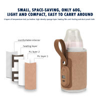 Bolsa Calentadora De Botella Para Bebé USB Powered Portátil Para Viaje Con Termostato Aislada Para Calentar Leche Para Coche - details 14