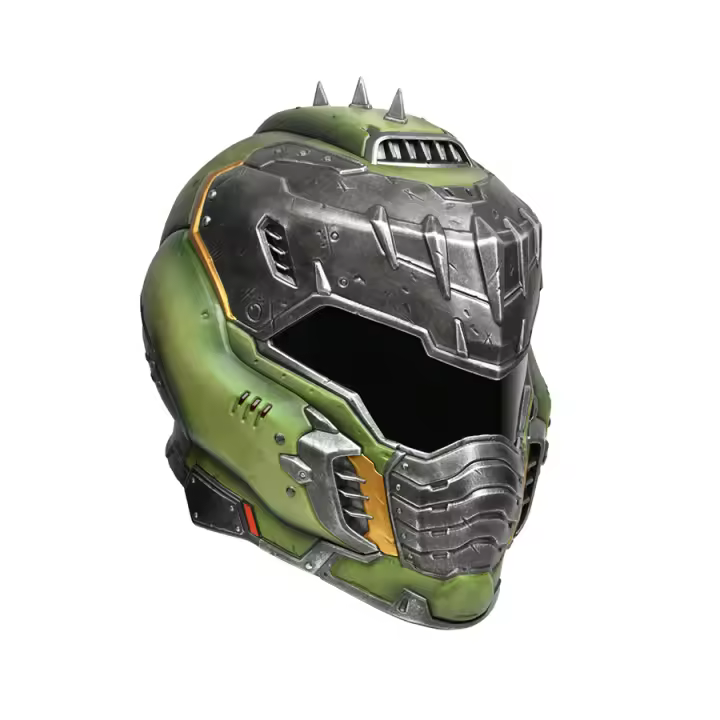 Figura Casco Replica Doom Slayer The Dark Ages - 1