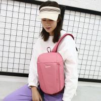 Mochila Deportiva De Viaje Mini Para Mujeres Y Hombres Sencilla Y Ligera De Polyester Con Cierre De Cremallera Estilo Casual - details 7