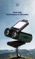 Linterna Frontal LED COB Recargable Con Doble Fuente De Iluminación Luz Roja De Emergencia Para Exteriores Con Clip Para Gorra Resistente Al Agua - details 5
