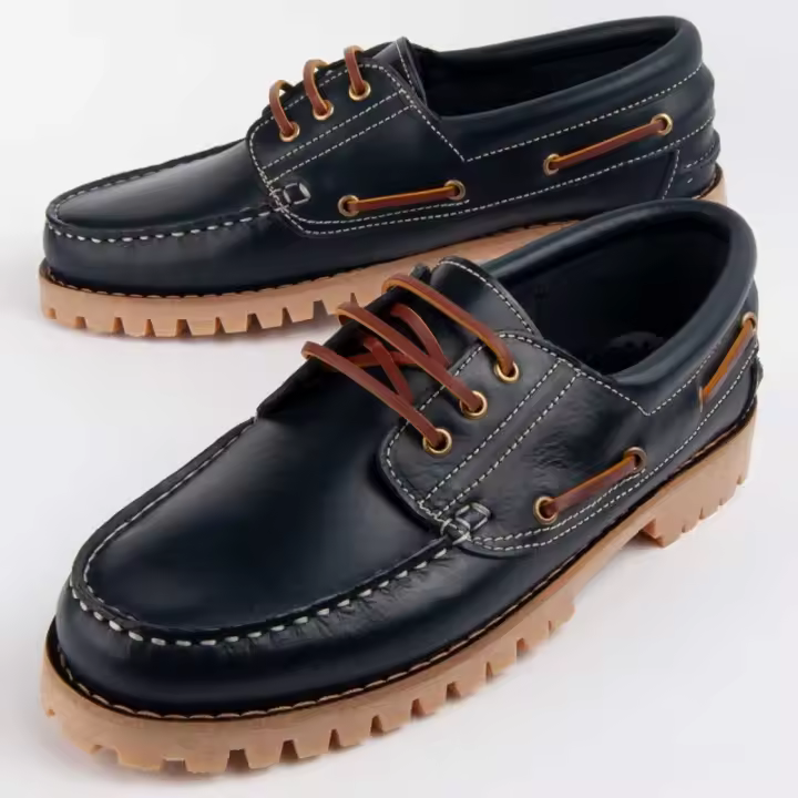 Náutico De Piel Para Hombre. Purapiel Pullnauc 103060 - 1