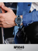 Reloj De Moda NAVIFORCE Para Hombres De Calidad Superior Acero Inoxidable Impermeable Clásico Cuarzo Reloj De Pulsera Grande Con Manos Luminosas Y Fecha Automática - details 4