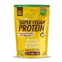 Super Vegan Protein Plátano y Vainilla, Con Digezyme®, BCAA y Sin Azúcares Añadidos – 400g - Iswari - details 0