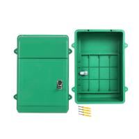 Caja De Correo De Pared Con Cerradura Para Escuela Comunidad Exterior Calle Resistente Al Desgaste Y a La Humedad Acceso Fácil Gran Capacidad - details 6