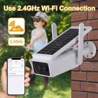 Cámara De Seguridad IP Exterior 4K 8MP Wifi Solar Con Batería Recargable Cámara De Vigilancia Con Visión Nocturna IP66 PIR Para Indoor Y Outdoor - details 2