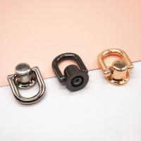 Anclaje De Manija De Cadena De Bolso En Forma De D Metal Accesorio De Hardware Para Bolsos Clip Lateral De Anillo D - details 5