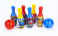 Juego de Bolos de plástico Super Wings (0626) Individual o multijugador. Ligero y fácil de transportar. Calidad al mejor precio. De acuerdo a la normativa CE. +3 años - details 0