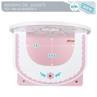 WOOMAX Trona para muñecas de madera - details 4