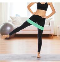 ihuan Bandas de Resistencia para piernas y glúteos, Banda de Ejercicio de 3 Niveles, Antideslizante y Enrollable, Bandas elásticas para Entrenamiento de glúteos para Mujer, Entrenamiento de - details 1