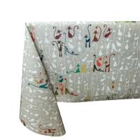 Mantel Hulehule Tex - Resinado Fibratex Estampado Gatos de Colores Anti manchas Resistente al Agua Fácil limpieza - details 0