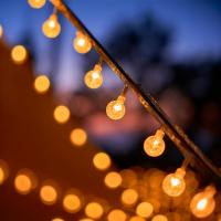 Luces De Navidad De Bola Con 20 LEDs De 3M Para Decoración Interior Y Exterior Ideal Para Fiestas Bodas Y Celebraciones De Año Nuevo - details 6