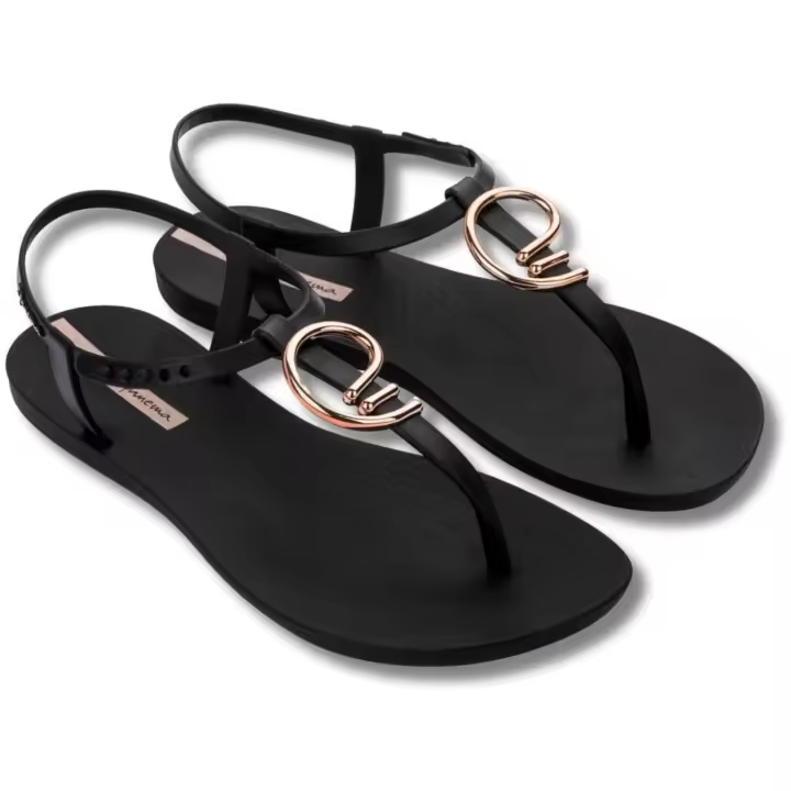 Calzado Lifestyle marca Ipanema modelo Ip 83656-Bd172 Negro Dorado para mujer - 1