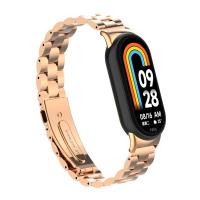 Correa De Metal Para Xiaomi Mi Band 8 Pulsera De Reemplazo De Acero Inoxidable Accesorios Para Reloj Inteligente Xiaomi Mi Band 8 Con Hebilla De Cierre - details 9