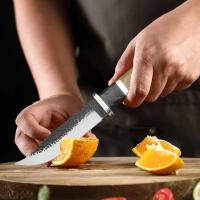 Cuchillo De Desbondeo Forjado Con Mango De Madera Para Cocina Corte De Carne Fruta Y Pescado Chef BBQ Cuchillo De Corte Eco-amigable - details 15