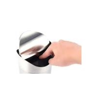 PAPELERA DE SOBREMESA GSC EVOLUTION – CAPACIDAD DE 1,5 LITROS – COLOR PLATA DE PLASTICO – IDEAL PARA BAÑOS - details 2
