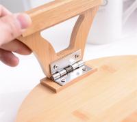 Tableta De Sofá En Madera Natural Clip-On Para Apoyar Bebidas Y Snacks Accesorio Práctico Para El Salón Compatible Con Control Remoto - details 8