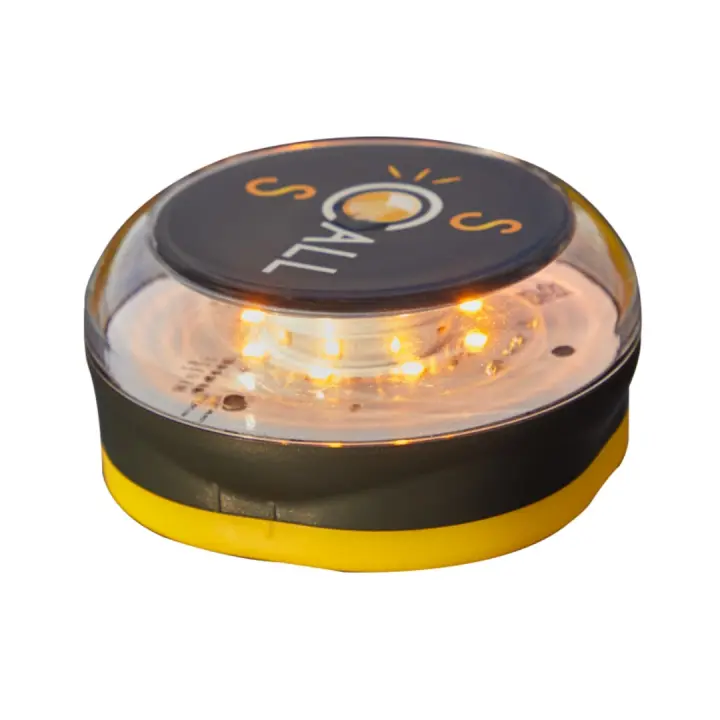 Luz de Emergencia Homologada DGT V16 con Geolocalización – Baliza Conectada con SIM IoT y Datos hasta 2038 – Alta Visibilidad 1 km 360º-INCLUIDO PILA - 1